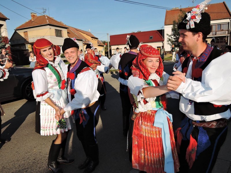 Tradiční slovácké hody s právem v Míkovicích